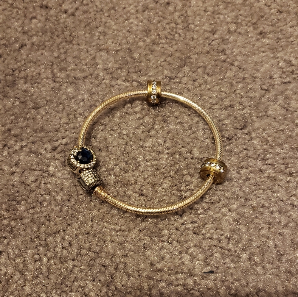 Blue & Silver Bracelet